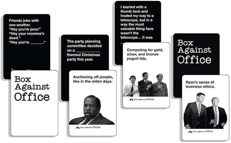 Box Against The Office Card Game