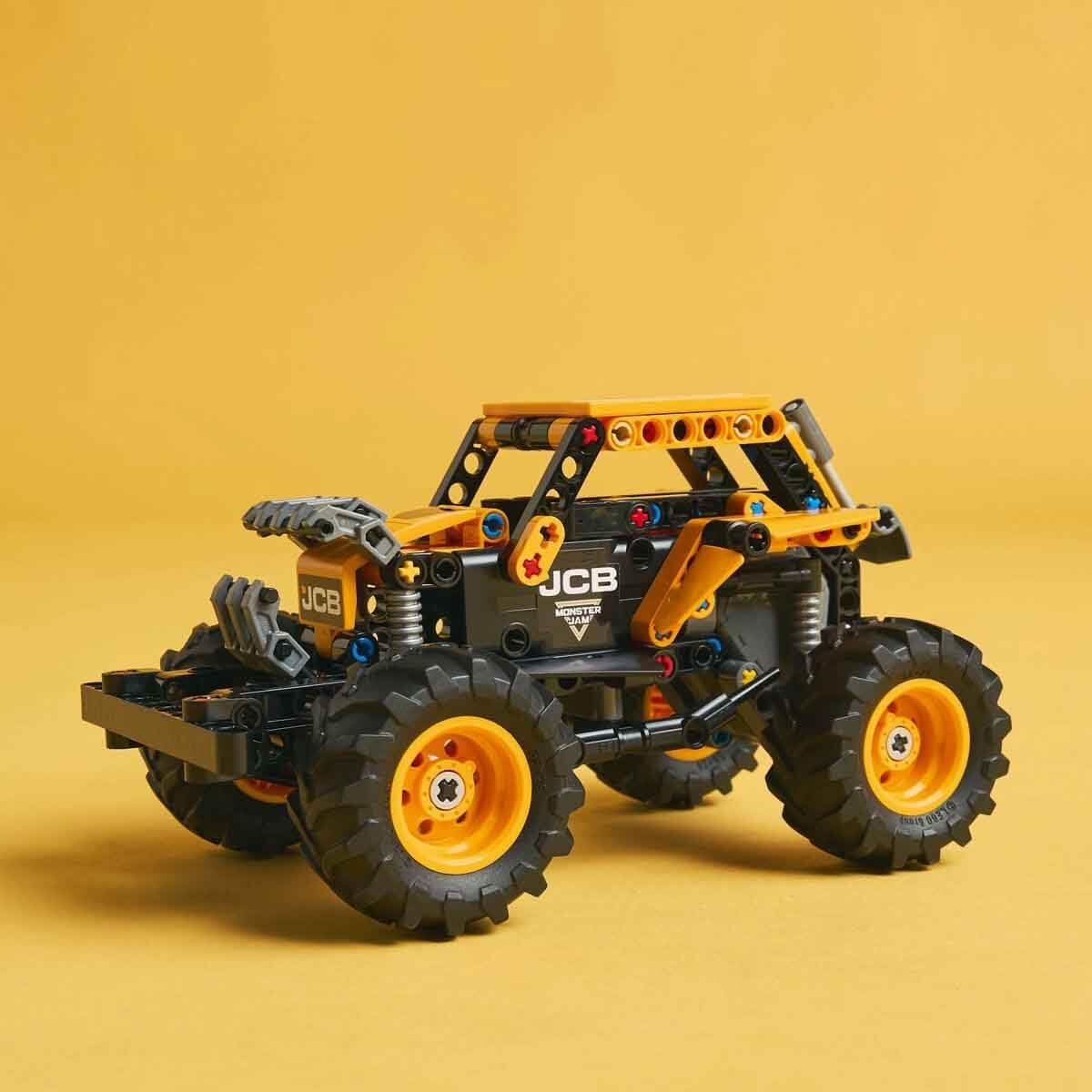 LEGO Technic Monster Jam DIGatron Pull-Back Truck Toy - Vehicle Building Set for 7+ Year Old Boys & Girls Who Love Creative Play - Gift Idea 42199