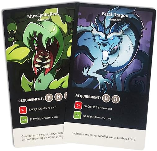 Here to Slay Warriors & Druids Expansion Pack Board Game