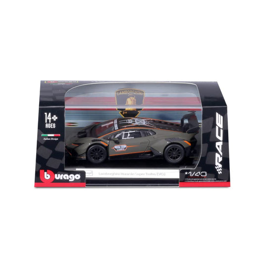 Bburago 1/43 Race Collection Crystal - Lamborghini Huracán Super Trofeo EVO2 -