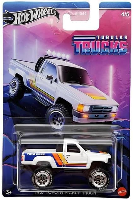 Hot Wheels Premium Tubular Trucks 1987 Toyota Pickup Truck