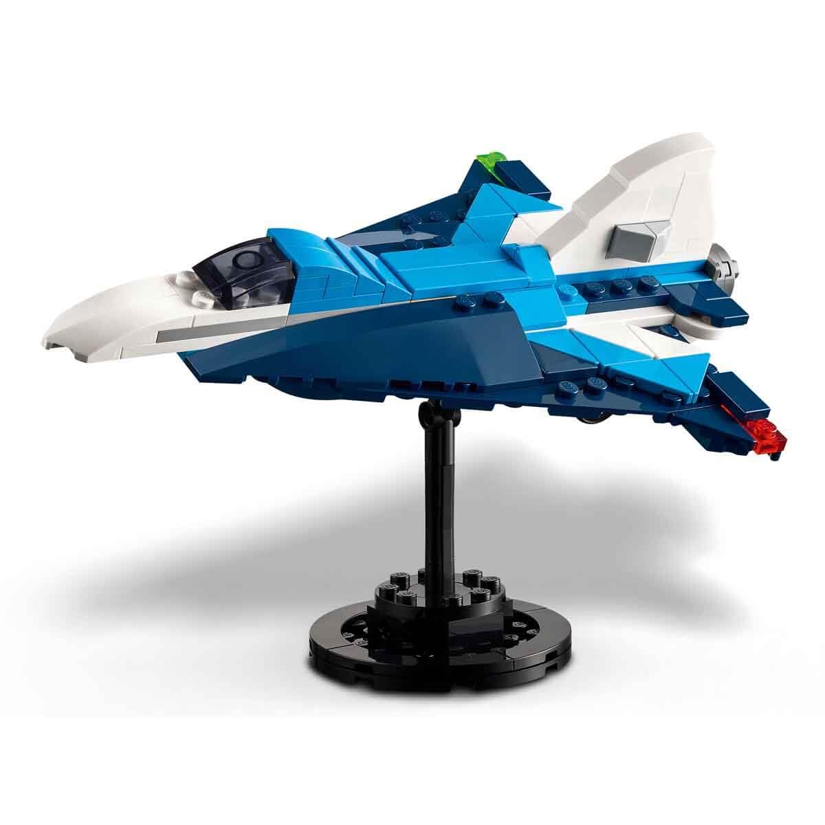 LEGO Creator 3in1 Aircraft: Race Plane Toy Vehicle Playset 31160 Building Blocks Toys for 7+ Gift for Boys and Girls