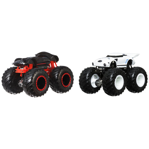 Hot Wheels Monster Trucks Demolition Doubles Stormtrooper vs Darth Vader 2 Pack