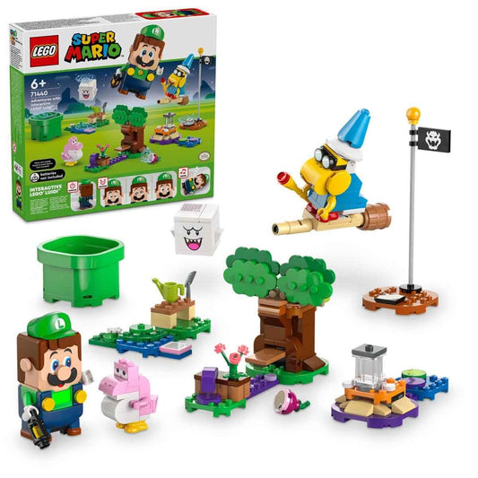 LEGO 71440 Adventures with Interactive Luigi – 210 Pieces, Super Mario Set for Age 6+
