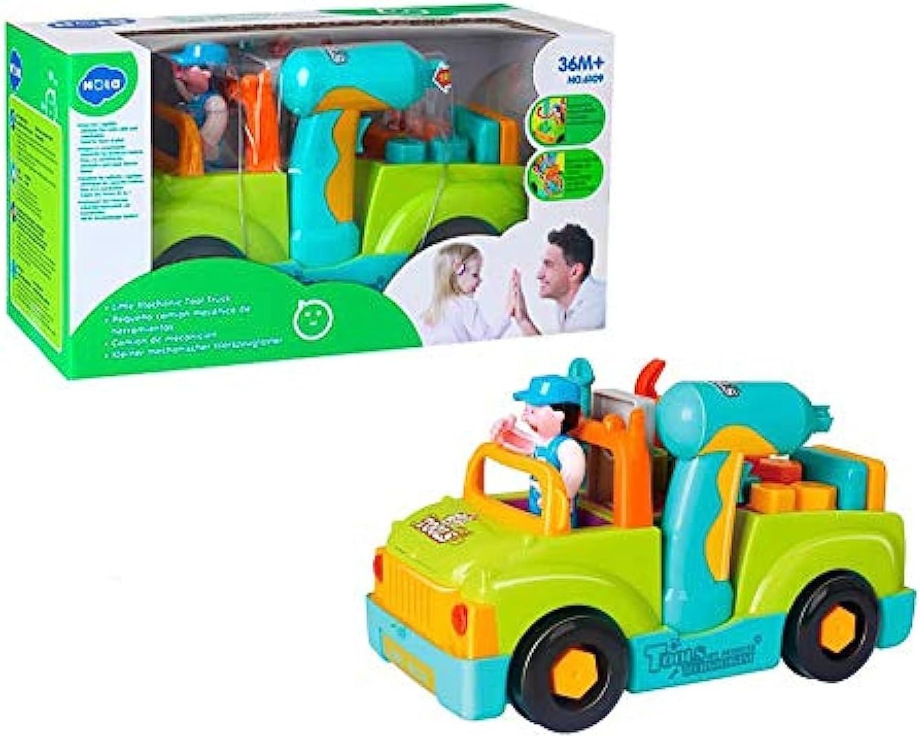 Hola 6109 Little Mechanic Tool Truck Toy for Boys