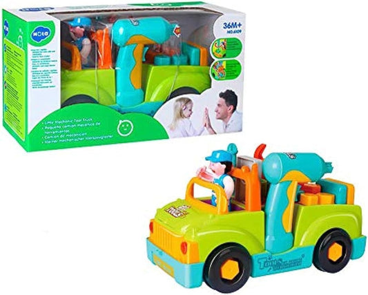 Hola 6109 Little Mechanic Tool Truck Toy for Boys