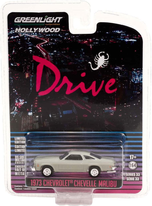 Greenlight Hollywood – Drive (Movie) 1973 Chevrolet Chevelle Malibu Die-Cast Car (1:64 Scale)