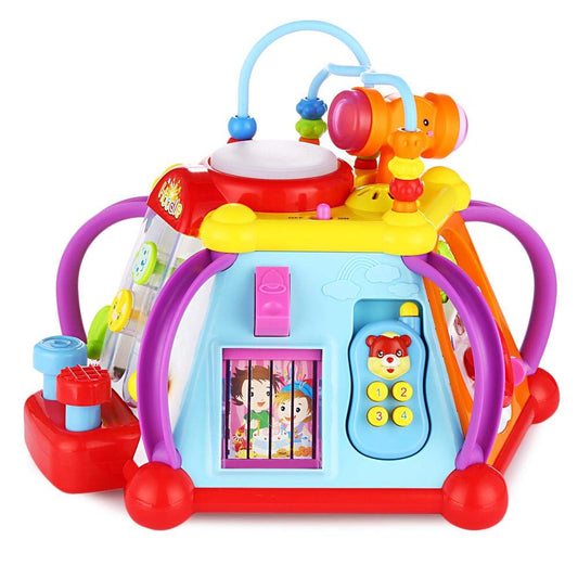 Hola 806 Baby Cube Play Center Toy with 15 Dynamic Games