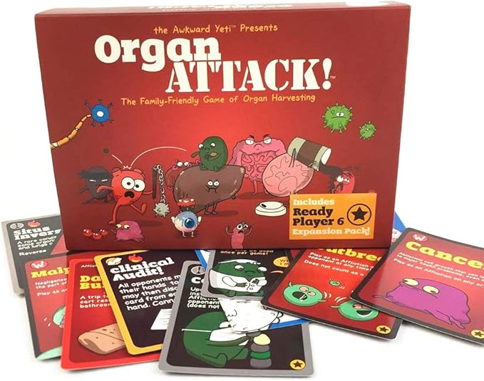Organ Attack : Human Organ Attack Card Game
