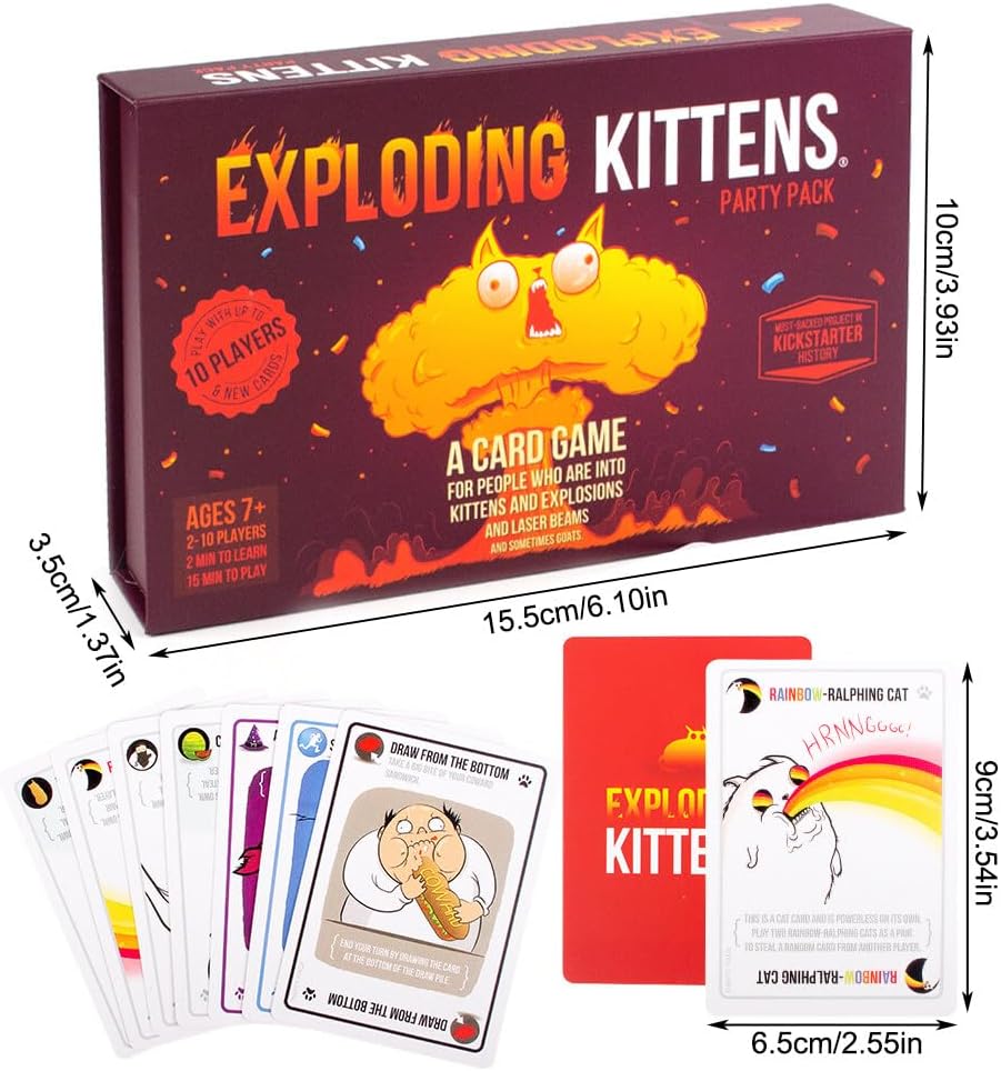 Exploding Kittens Party Pack Card Game