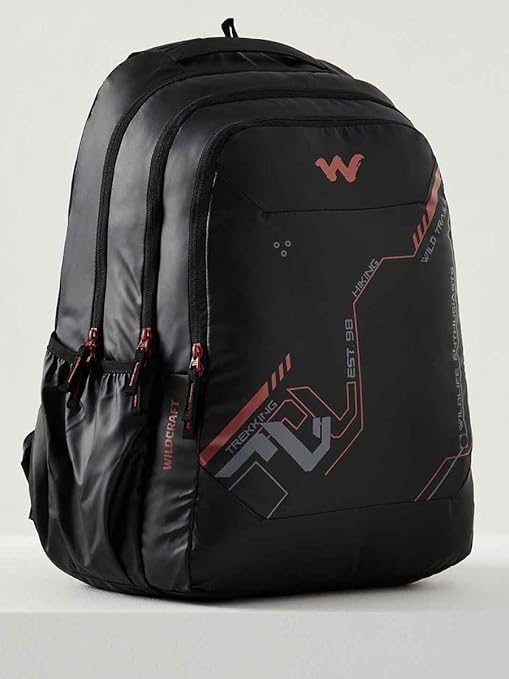 Wildcraft Blaze Pro 45L Laptop & School bags (12954) – Spacious, Durable & Weather-Proof Bag with Rain Cover for Work, Travel & College