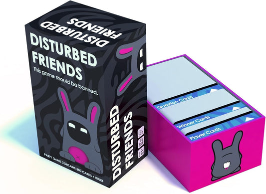 Disturbed Friends This Game Should Be Banned Card Game