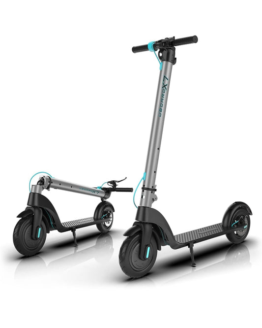 UBOARD X7 Electric Scooter – 25Km Range, Foldable, Lightweight Ride for Adults (Silver)