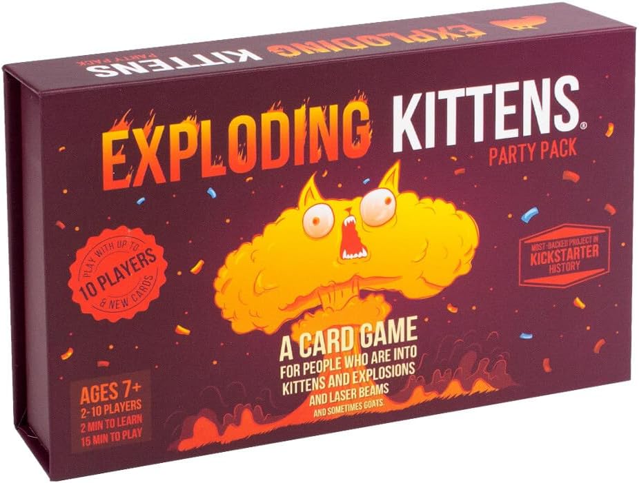 Exploding Kittens Party Pack Card Game