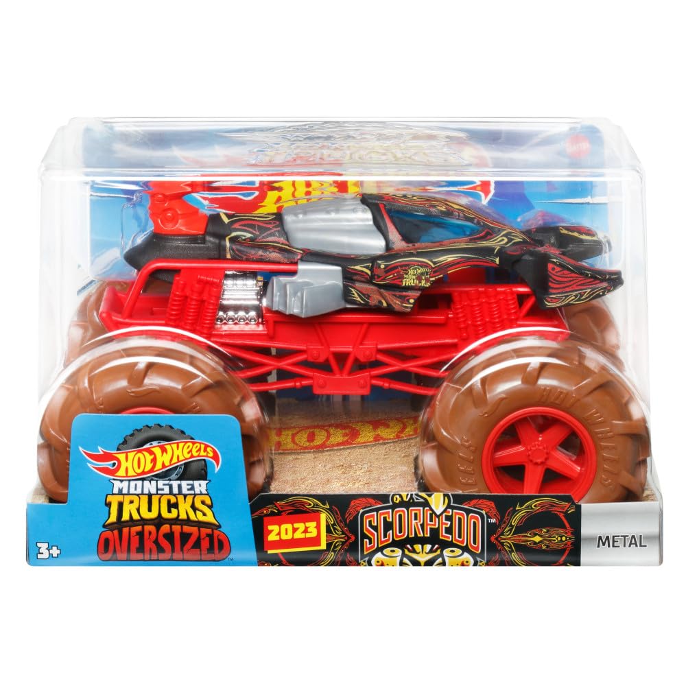 Hot Wheels Monster Trucks, Oversized SCORPEDO Truck