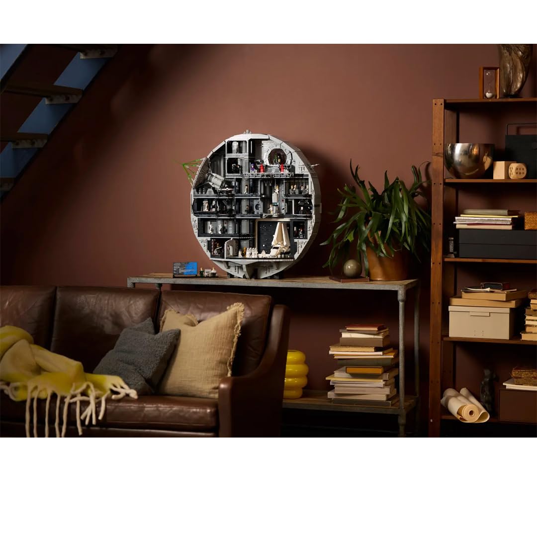 LEGO 75419 UCS Death Star – 9,023 Pieces, 40 Minifigures, Ultimate Collector Series, Star Wars 2025