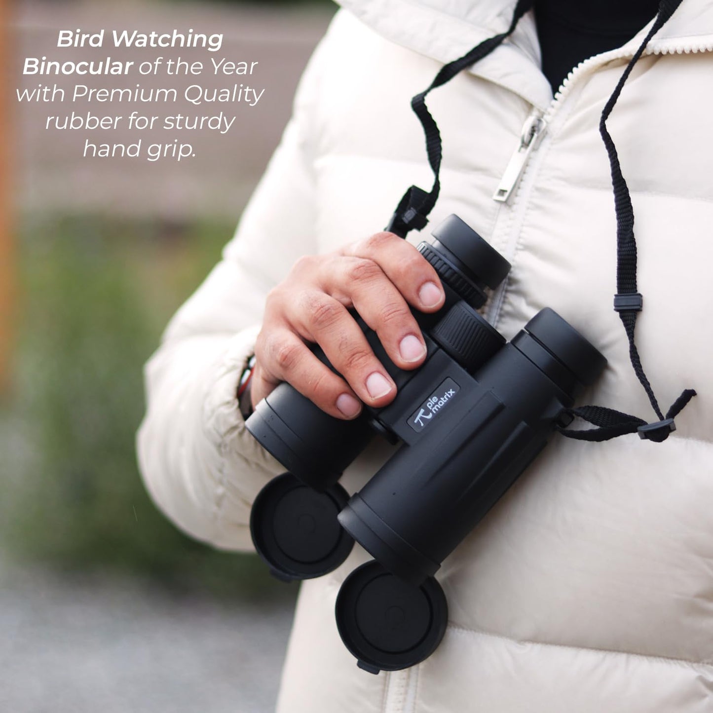 Pie Matrix Swift S10 10X42 Real Binoculars Field View 119 m/1000 m