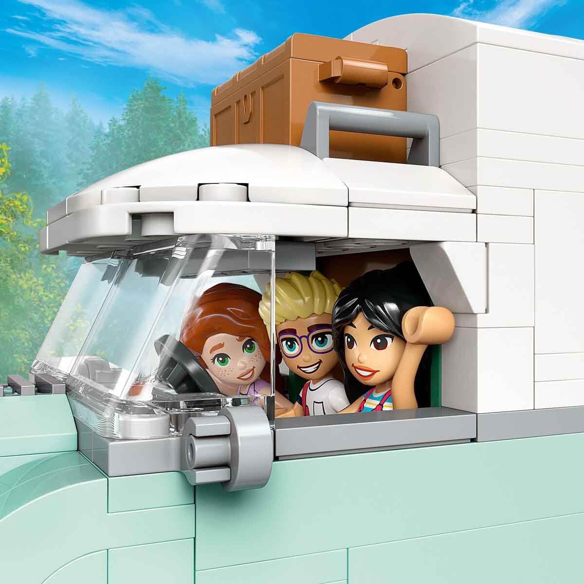 LEGO Friends Friendship Camper Van Adventure Role-Play Building Set 42663 Building Blocks Toys for 7+ Gift for Boys and Girls