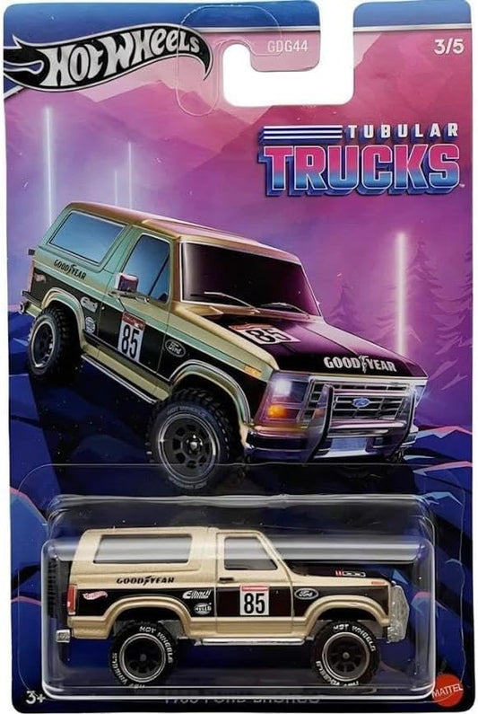 Hot Wheels Premium Tubular Trucks 1985 Ford Bronco