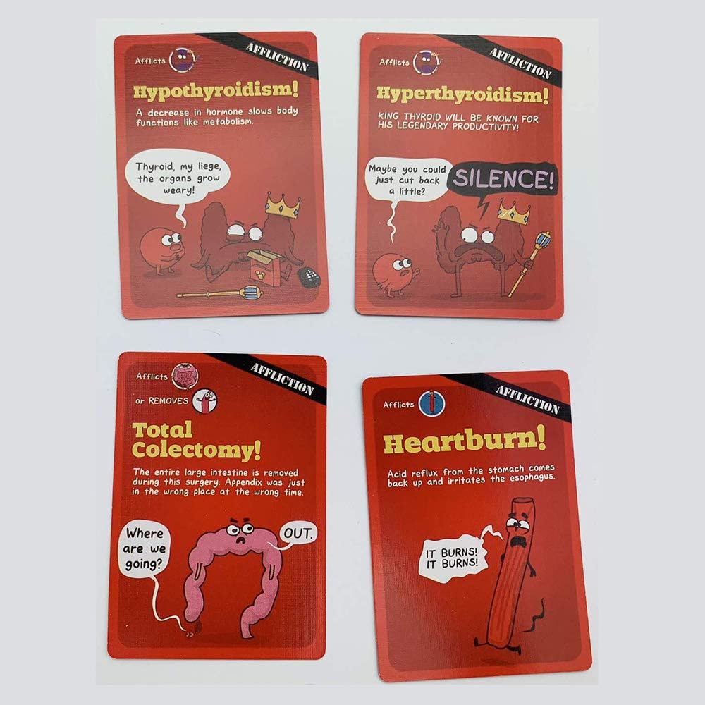 Organ Attack : Human Organ Attack Card Game