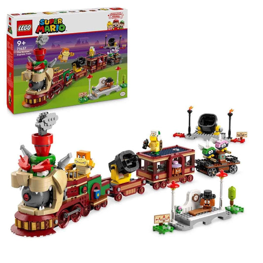 LEGO 71437 Super Mario Bowser Express Adventure Train with 6 Nintendo Characters
