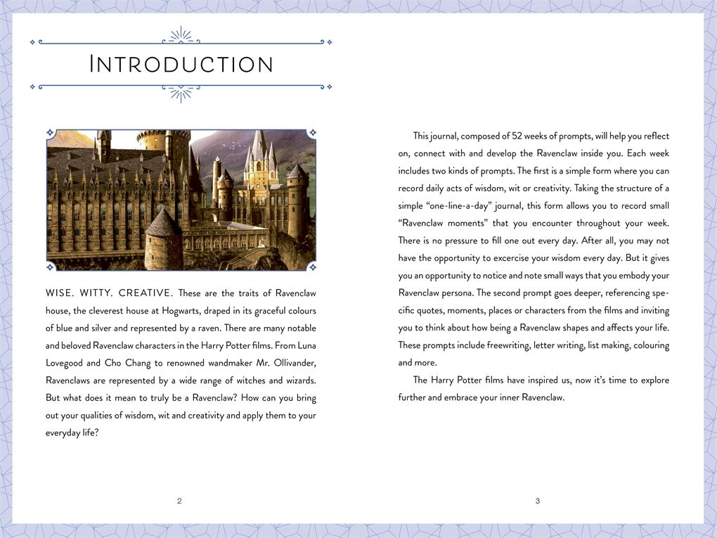 Harry Potter: Wisdom: A Guided Journal for Embracing Your Inner Ravenclaw