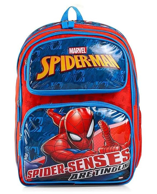STRIDERS Spider-Man 14-inch Dynamic School Backpack Durable, Stylish, and Ready for Adventure