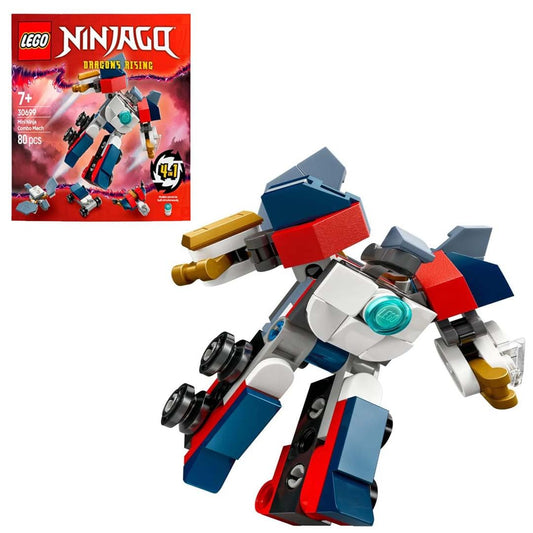 LEGO 30699 Mini Ninja Combo Mech – 80-Piece Recruitment Bag Building Set
