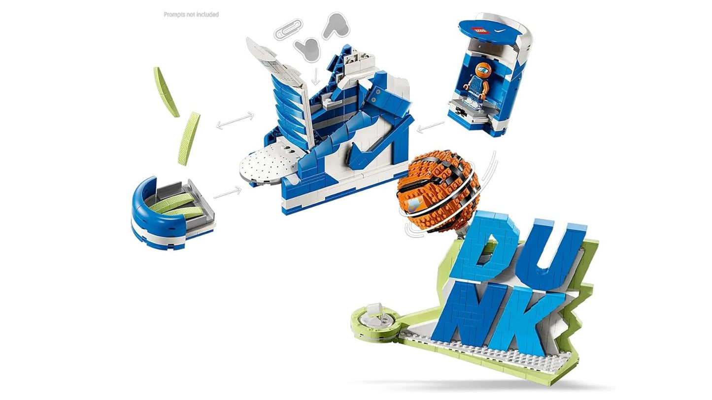 LEGO Nike Dunk Trainer Building Kit 43008 1180 Pieces
