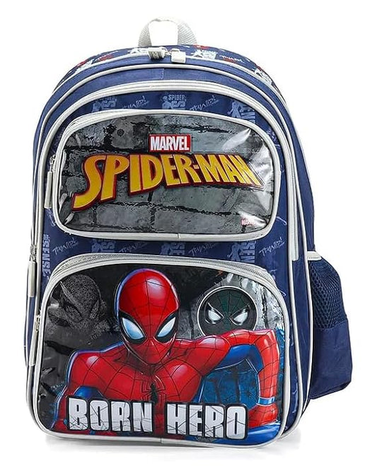 STRIDERS Spider-Man 14Inch Ultimate Adventure School Backpack Bold Design for Young Heroes