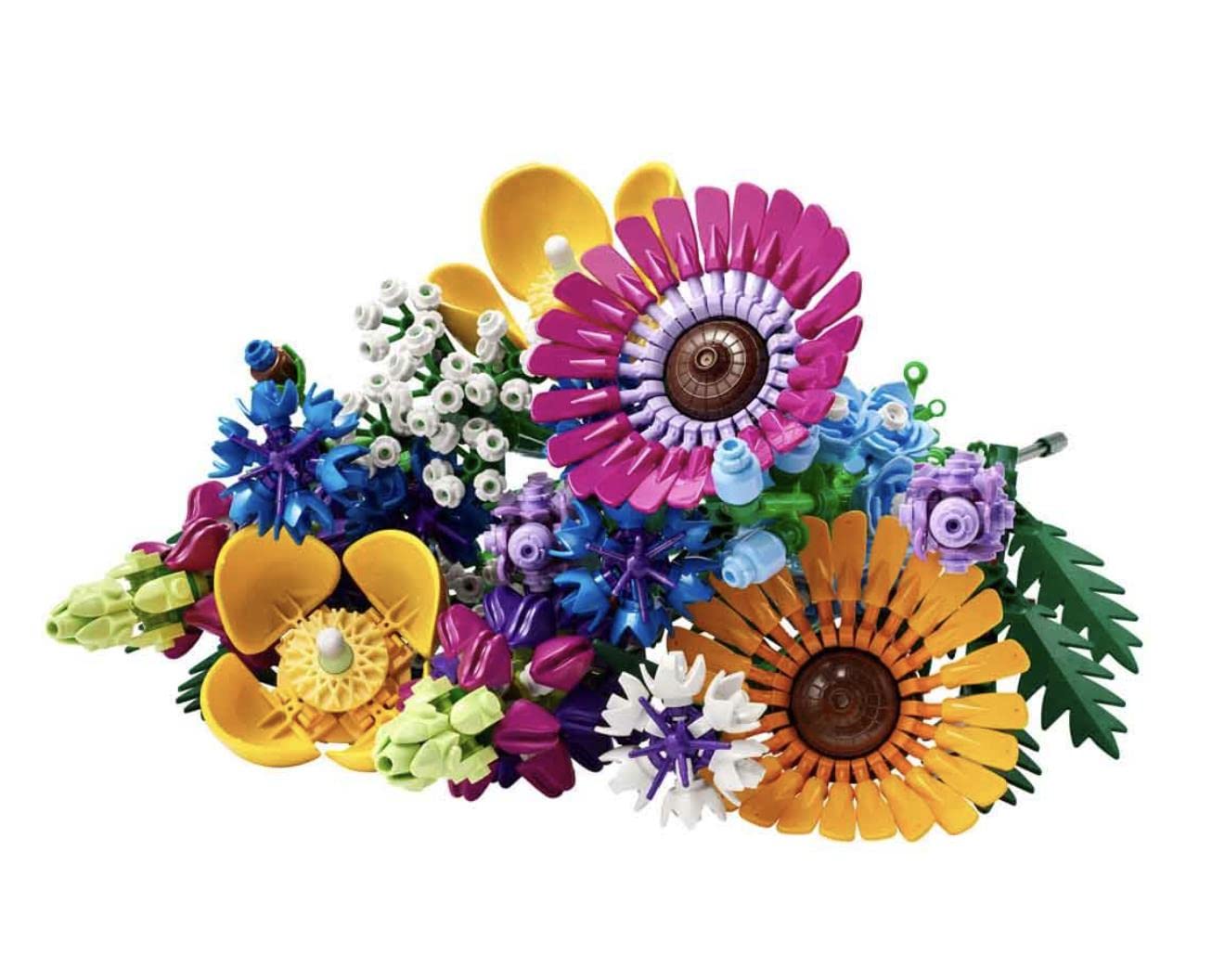LEGO Icons Wildflower Bouquet 10313 Building Set (939 Pieces), Multi Color