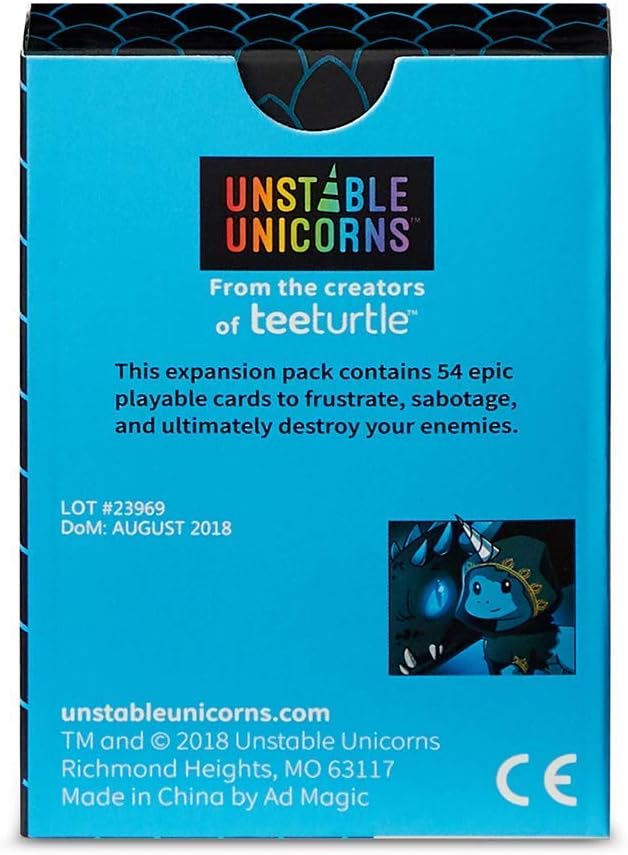Unstable Unicorns Dragons Expansion Pack Board Game