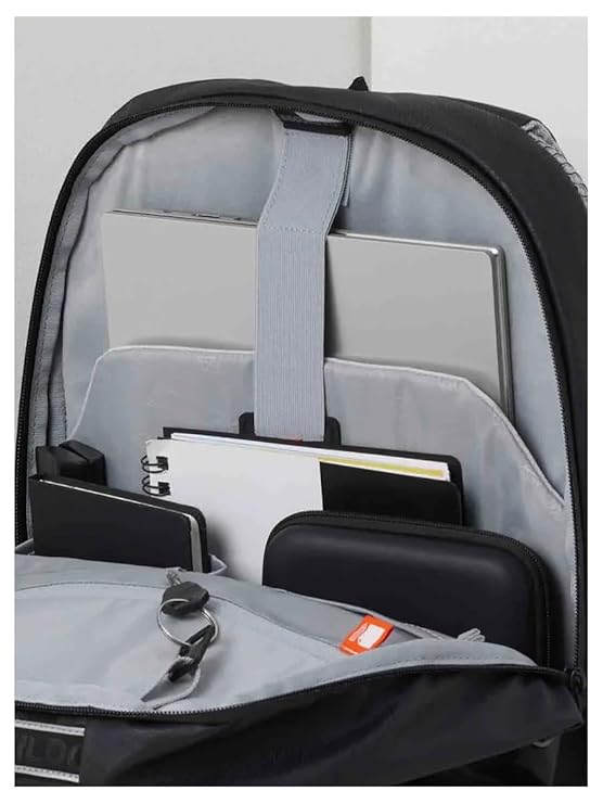 Wildcraft Spyder 30L Laptop & School Bags – Black Topographic | Stylish, Durable & Spacious Bag for Work, College & Travel