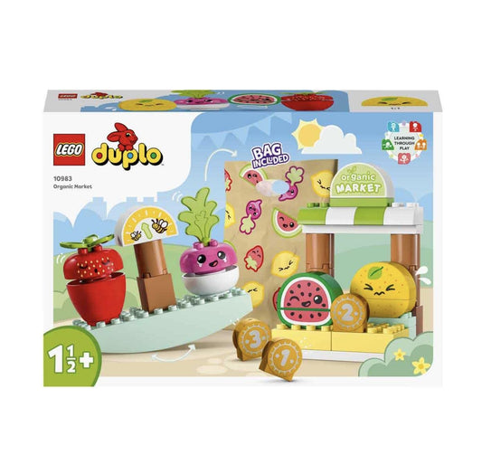 LEGO Duplo My First Organic Market 10983 – 40 Pieces Educational Toy Set