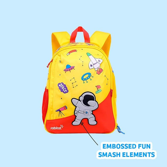 Rabitat School Bags Smash Unisex School Bag | Kids Backpack for Girls, Boys - 4 to 8 Years Age