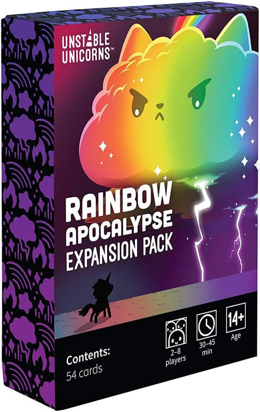 Unstable Unicorns Rainbow Apocalypse Expansion Board Game