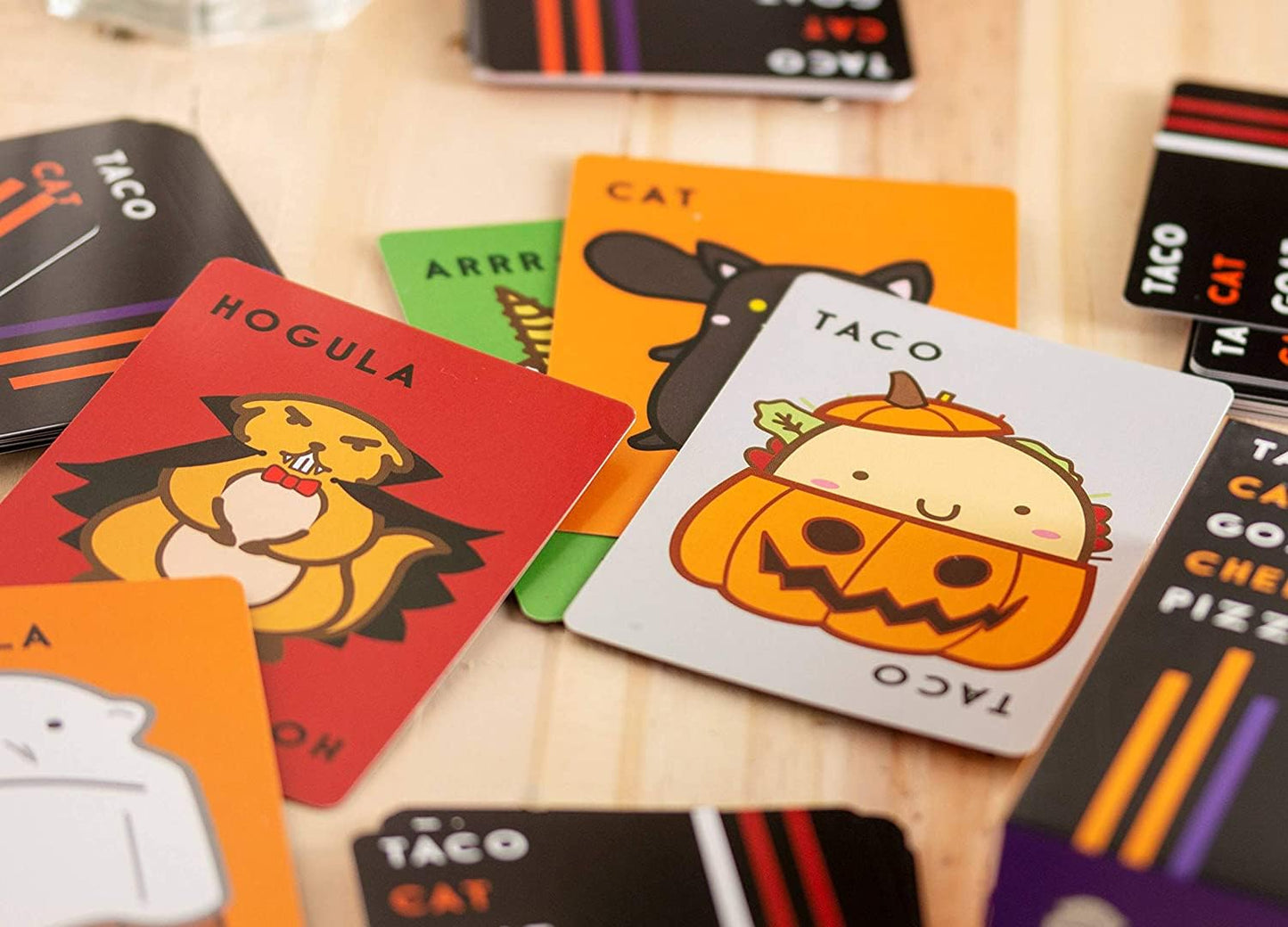 Taco Cat Goat Cheese Pizza Halloween Edition Board Game