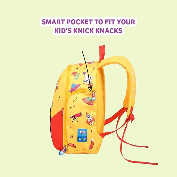 Rabitat School Bags Smash Unisex School Bag | Kids Backpack for Girls, Boys - 4 to 8 Years Age