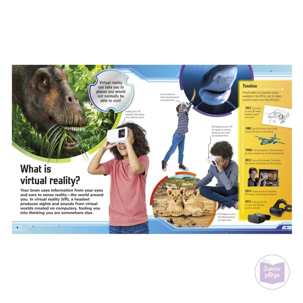 Virtual Reality Includes Free VR Viewer by Inc. Dorling Kindersley
