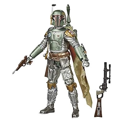 NECA Star Wars The Black Series Boba Fett (Carbonized Graphite) 6-inch Action Figure