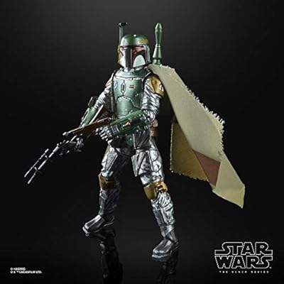 NECA Star Wars The Black Series Boba Fett (Carbonized Graphite) 6-inch Action Figure