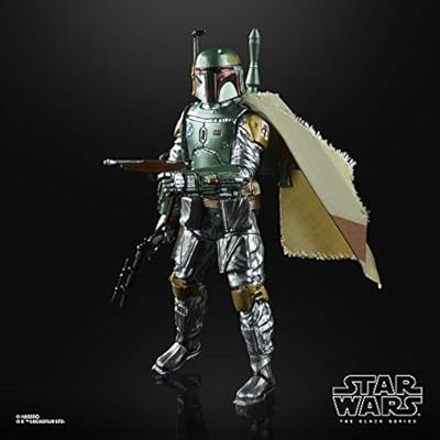 NECA Star Wars The Black Series Boba Fett (Carbonized Graphite) 6-inch Action Figure