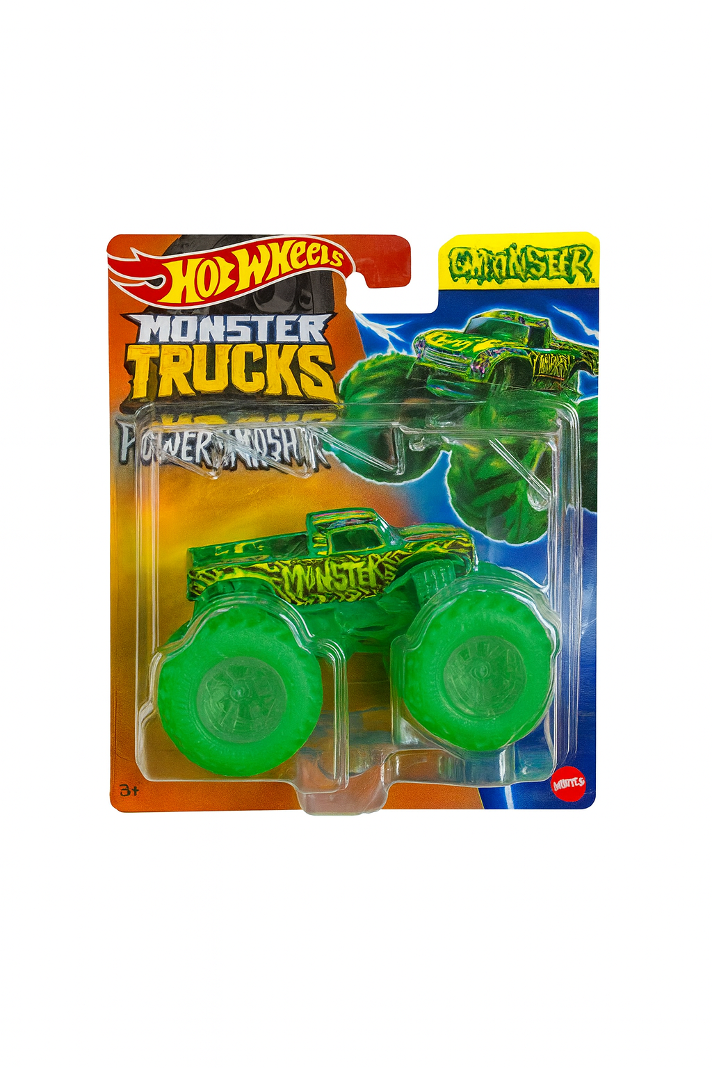 Hot Wheels Monster Trucks – Gunster (Power Smashers Series)