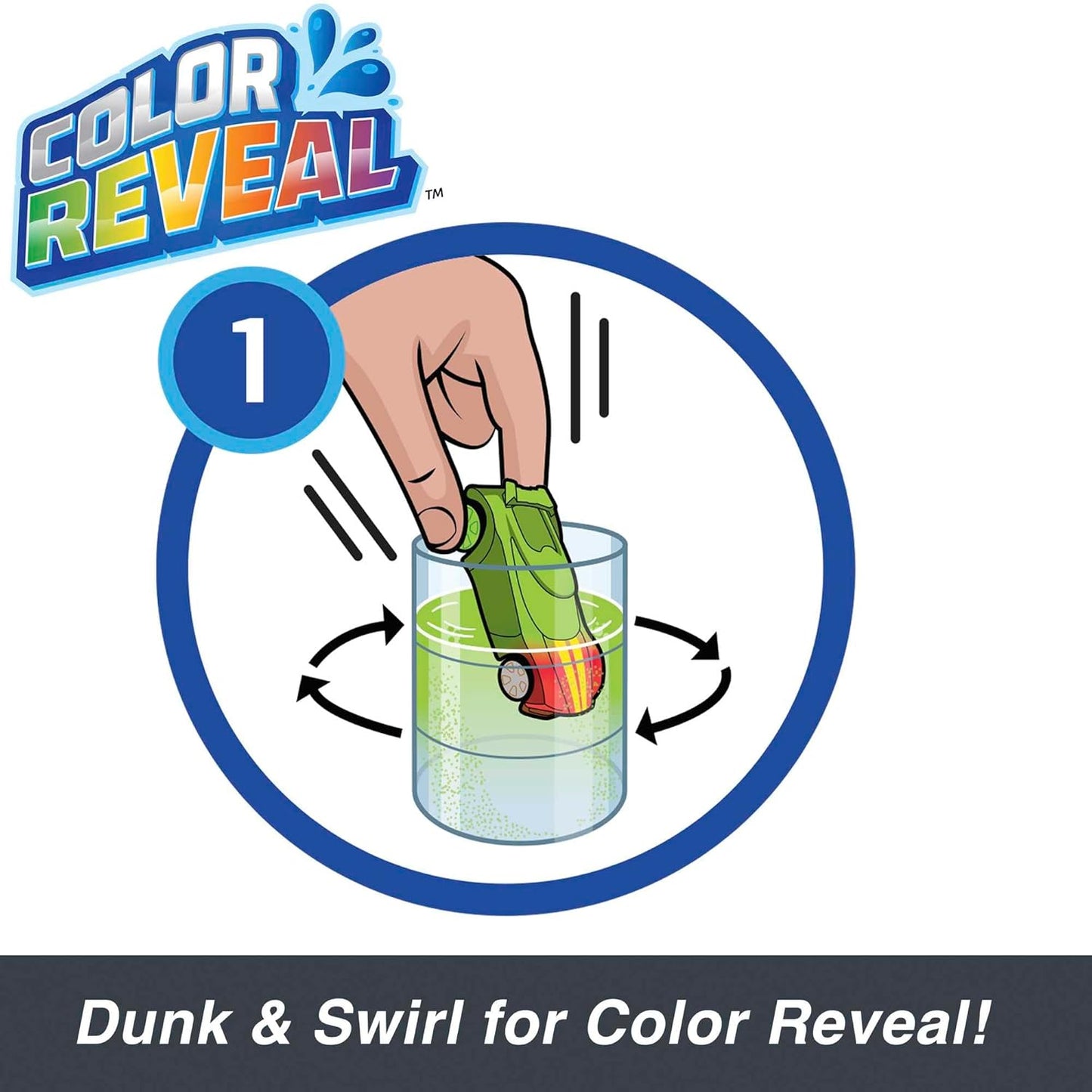 Hot Wheels Color Reveal 2 Pack of 1:64 Scale Vehicles with Surprise Reveal & Repeat Color-Change; Transform Deco with Hot & Ice Cold Water, Surprise...