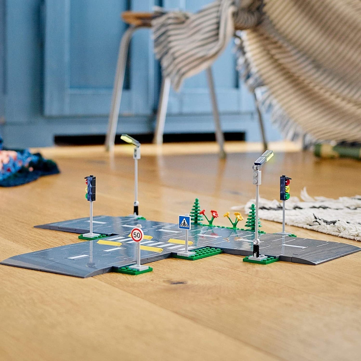 Lego 60304 City Road Plates Building Kit (112 Pieces)