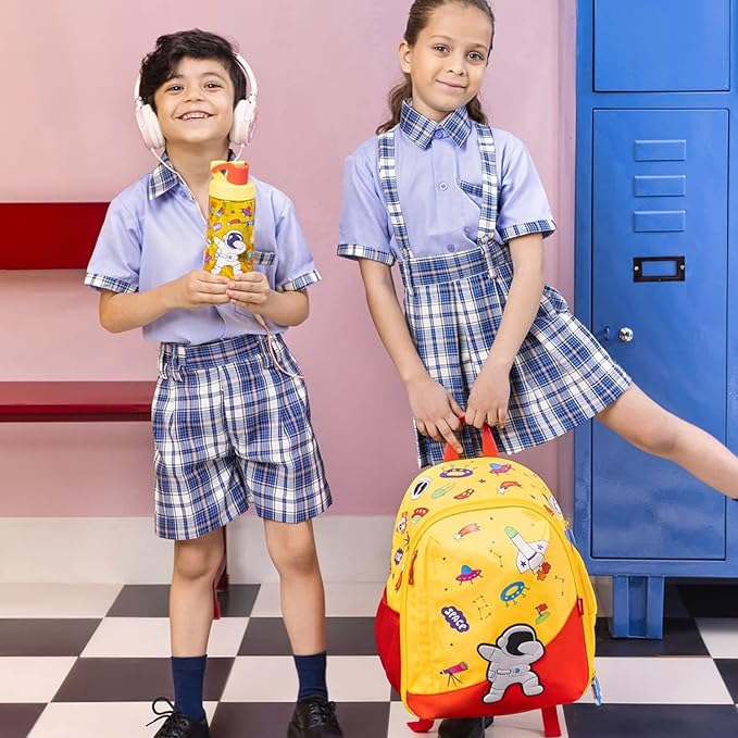 Rabitat School Bags Smash Unisex School Bag | Kids Backpack for Girls, Boys - 4 to 8 Years Age