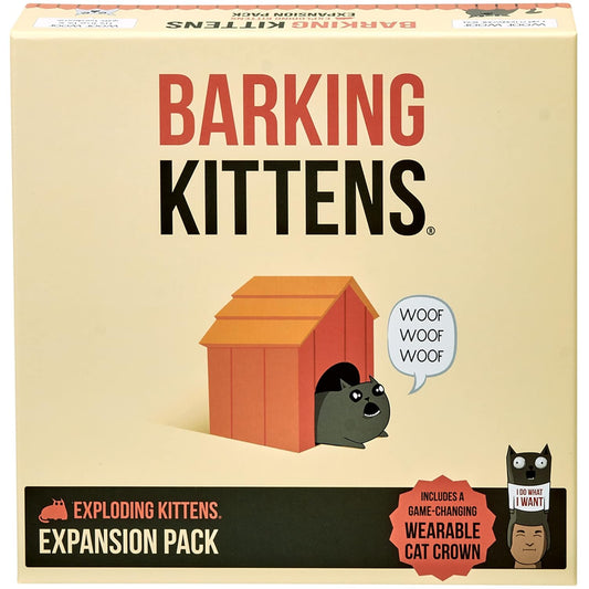 Barking Kittens : Exploding Kittens Expansion Board Game