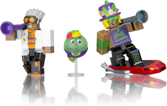 Roblox Ghost Simulator Game Pack with collectible figures and exclusive virtual item

