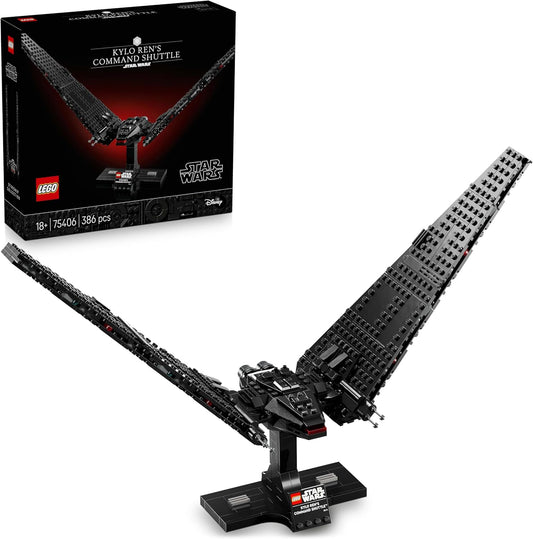 LEGO 75406 Star Wars The Force Awakens Kylo Ren’s Command Shuttle Building Set (386 Pieces)