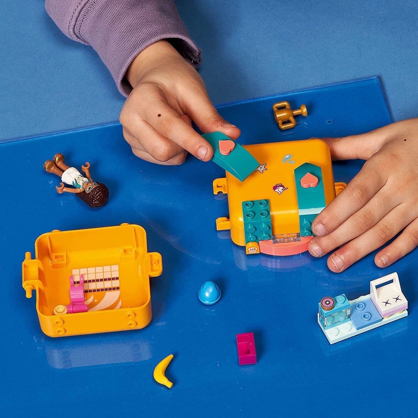 Lego Friends Andrea's Swimming Cube 41671 Building Kit Set; Includes a Pet Toy for Kids in a Random Color